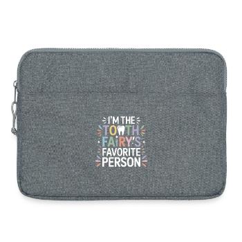 Dental Lab Technician Instruments  - Laptop bag 15" - heather grey - Front