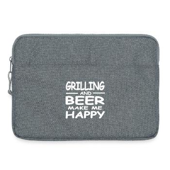 Griller - Sacoche pour ordinateur portable 15 pouces - gris chiné - Devant