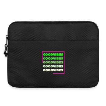 Gute Stimmung - Laptoptasche 15" - Schwarz - Vorne