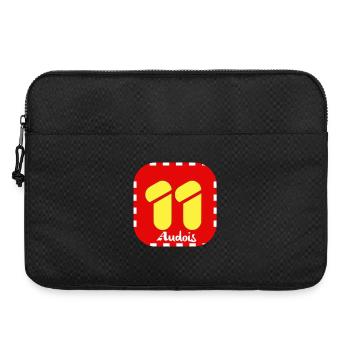 Audois Logo 11 - Laptop bag 15" - black - Front