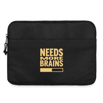 More brains needed - Laptop bag 15" - black - Front