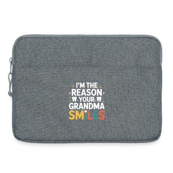 Dental Occlusion Specialist  - Laptop bag 15" - heather grey - Front
