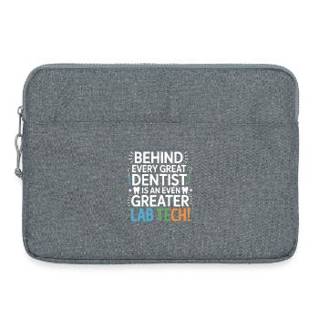 Greater Lab Tech Dental Design  - Laptop bag 15" - heather grey - Front