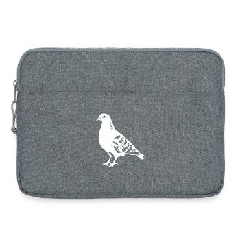 Dove Drawing - Laptop bag 15" - heather grey - Front