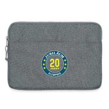 Plombier 20 ans 20e anniversaire - Sacoche pour ordinateur portable 15 pouces - gris chiné - Devant