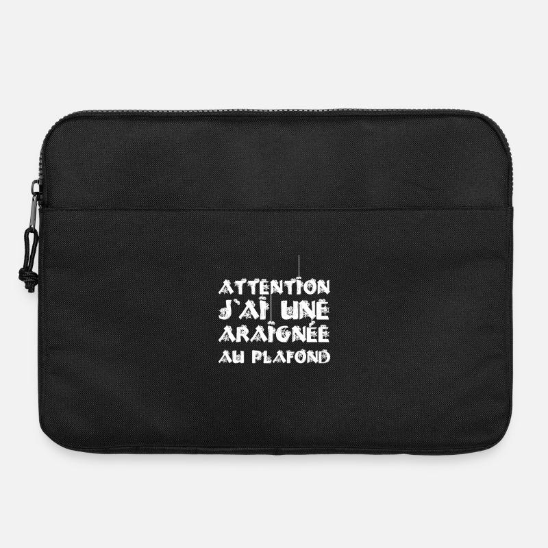 BE CAREFUL, I HAVE A SPIDER ON THE CEILING! - Laptop bag 15" - black