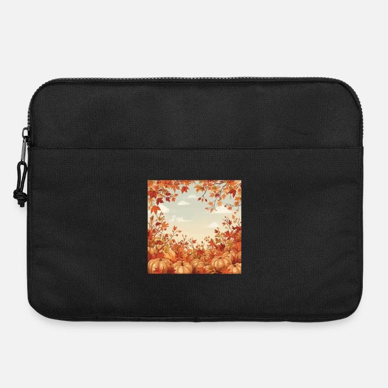 Hello autumn - Laptop bag 15" - black