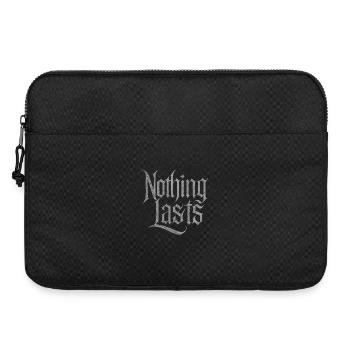 Nothing Lasts Design – Éphémère et style - Sacoche pour ordinateur portable 15 pouces - noir - Devant
