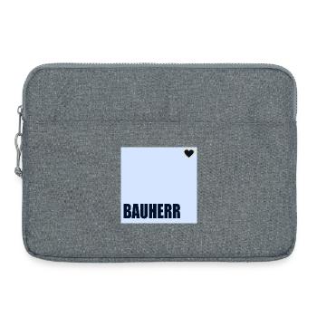 HOUSE CONSTRUCTION BUILDER HERZ - Laptop bag 15" - heather grey - Front