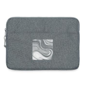 Tourbillon de plasma en demi-teinte - Sacoche pour ordinateur portable 15 pouces - gris chiné - Devant