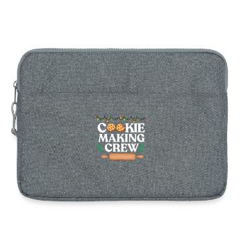 cooking making crew.  - Laptop bag 15" - heather grey - Front