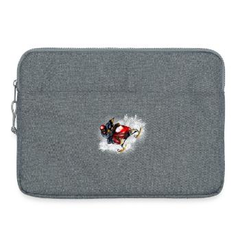 Snowmobile - Laptop bag 15" - heather grey - Front