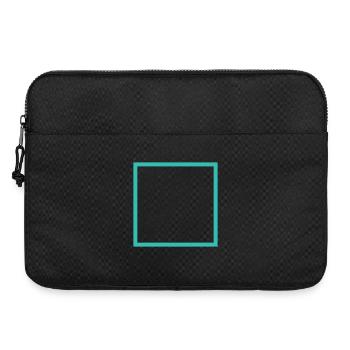 Square Square - Laptop bag 15" - black - Front