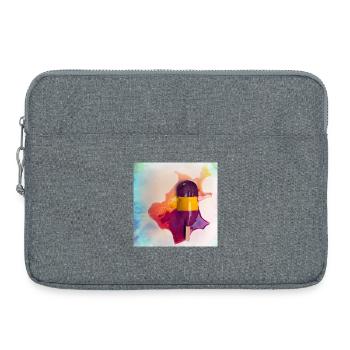 Popsicle - Laptop bag 15" - heather grey - Front