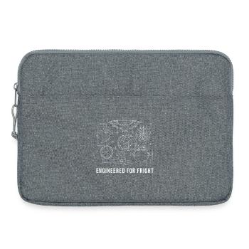 Lustiger Ingenieur Halloween T-Shirt - Laptoptasche 15" - Grau meliert - Vorne