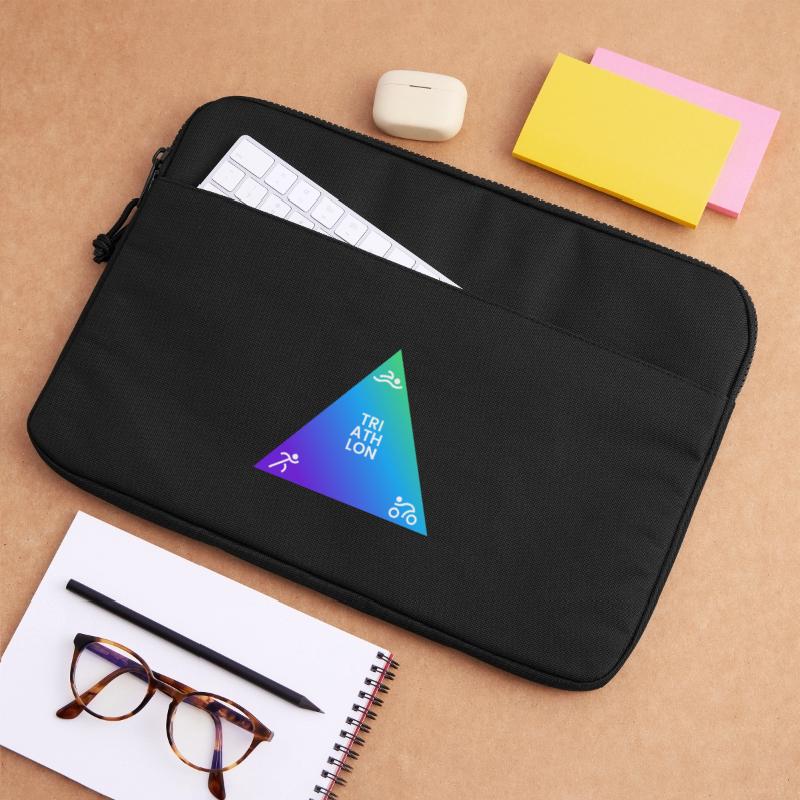 Triathlon Triangle Gradient Logo Laptop bag 15"