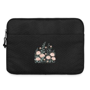 Boho Flowers – Blooming Harmony - Laptop bag 15" - black - Front