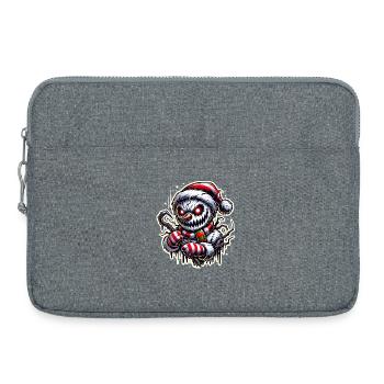 Killer Snowman – Eisige Rache - Laptoptasche 15" - Grau meliert - Vorne