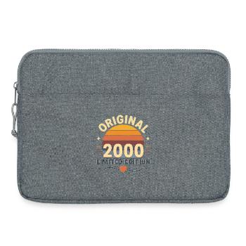Sunset Original 2000 Limited Edition Born in 2000 - Laptop bag 15" - heather grey - Front