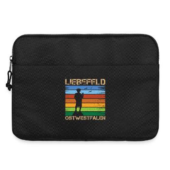 Liebefeld ❤ Leineweber - Laptop bag 15" - black - Front