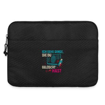 I see things that you deleted - Laptop bag 15" - black - Front