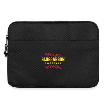 Sluggarson Softball Jaune - Sacoche pour ordinateur portable 15 pouces - noir - Devant