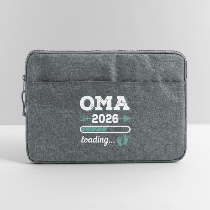 Oma 2026 Loading Werdende Großmutter Geschenkidee Laptoptasche 15"