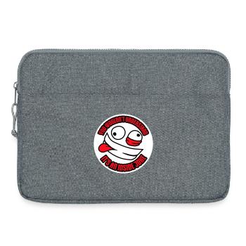 You Wouldn't Understand It's An Inside Joke Spruch - Laptoptasche 15" - Grau meliert - Vorne