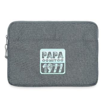 1977 - Laptoptasche 15" - Grau meliert - Vorne