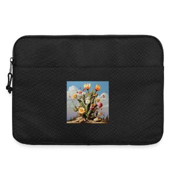 Cactus Blossom Color Dream - Laptop bag 15" - black - Front