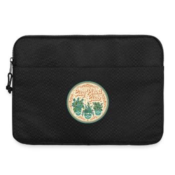 Club des plantes de la ville - Sacoche pour ordinateur portable 15 pouces - noir - Devant