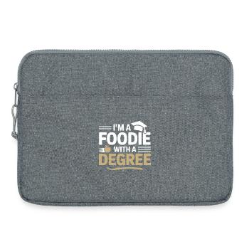 Registrierter Ernährungsberater für Akademische Ernährung - Laptoptasche 15" - Grau meliert - Vorne