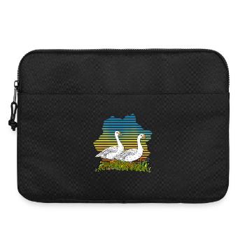 Oies - Sacoche pour ordinateur portable 15 pouces - noir - Devant