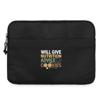 Professional Registered Dietitian Expert Counselor - Laptop bag 15" - black - Front