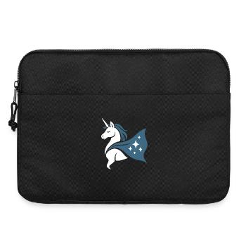 Licorne Stellaire Forte, Super-héroïne Noble - Sacoche pour ordinateur portable 15 pouces - noir - Devant