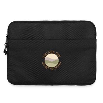 Quiet Within Nature Hills Logo - Sacoche pour ordinateur portable 15 pouces - noir - Devant