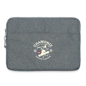 Chamonix Snow Riders Vintage 1967 - Laptoptasche 15" - Grau meliert - Vorne