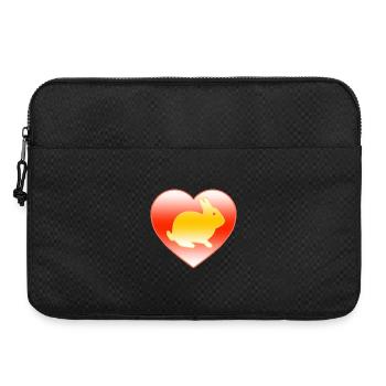 Rabbit - Laptop bag 15" - black - Front
