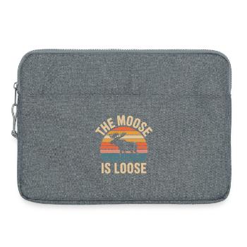 Moose Sunset ist locker - Laptoptasche 15" - Grau meliert - Vorne