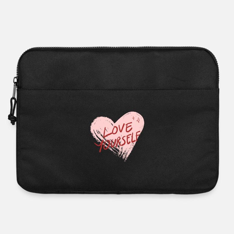Love Yourself - Laptoptasche 15" - Schwarz