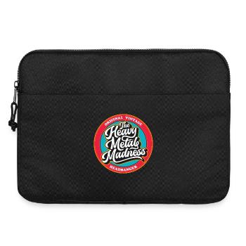 Heavy Metal Madness Retro Badge - Laptop bag 15" - black - Front