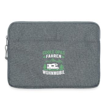 coole opas fahren wohnmobil  - Laptoptasche 15" - Grau meliert - Vorne