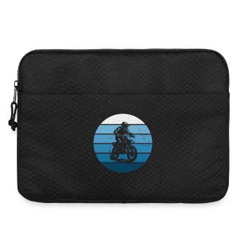Kurz und klar Motocross - Laptoptasche 15" - Schwarz - Vorne