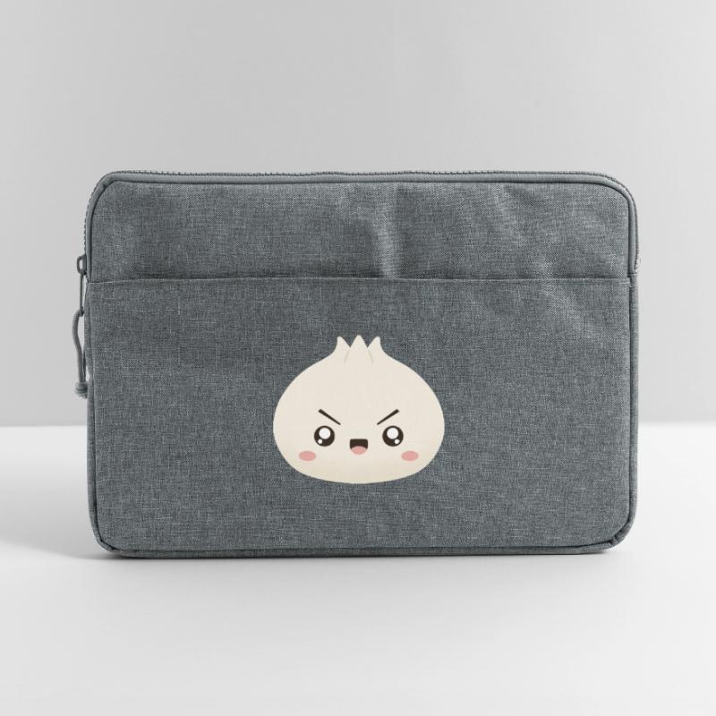 Grumpy Dumpling – süßes Maskottchen Laptoptasche 15"