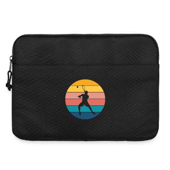 Tennis - Laptop bag 15" - black - Front