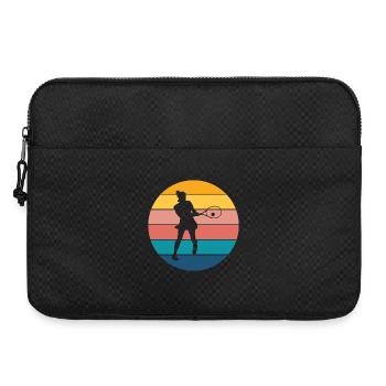 tennis - Sacoche pour ordinateur portable 15 pouces - noir - Devant