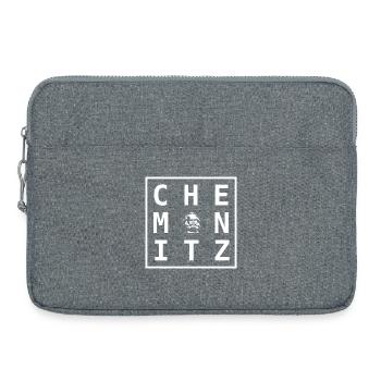 Chemnitz Karl-Marx Souvenir Design Nischel Art - Sacoche pour ordinateur portable 15 pouces - gris chiné - Devant