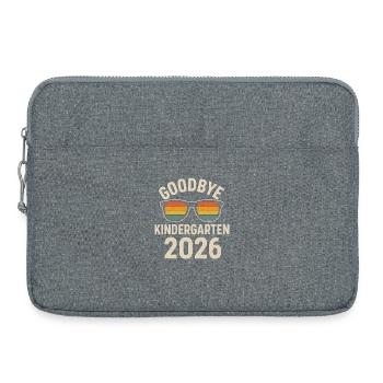 Goodbye Kindergarten 2026 – Daycare Farewell - Laptop bag 15" - heather grey - Front
