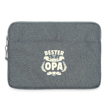 Best Grandpa - Laptop bag 15" - heather grey - Front