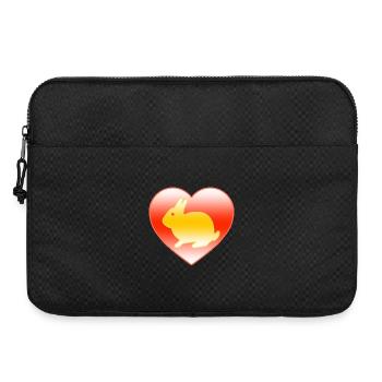 Rabbit - Laptop bag 15" - black - Front